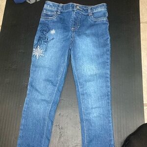 Girls frozen jeans